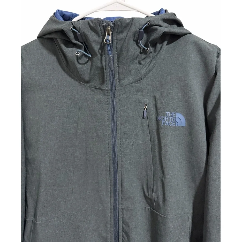 The North Face Thermoball Snow Triclimate Jacket Gray/Blue Men's Size Large‎